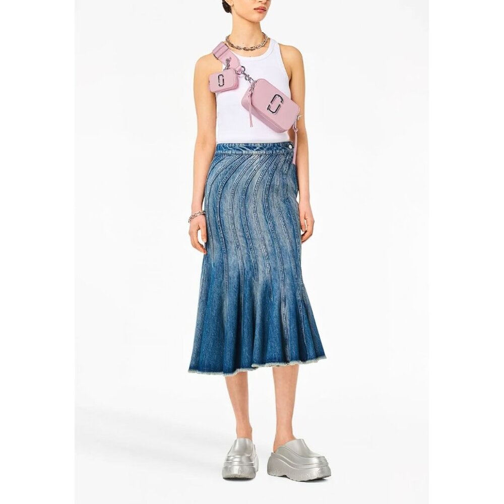 Marc Jacobs Women's The Utility Snapshot Crossbody Bag Bubblegum Pink OS - Picture 4 of 14